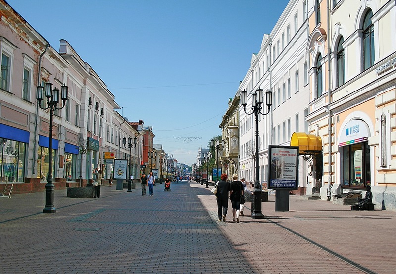 Пешеходная улица нижний новгород фото